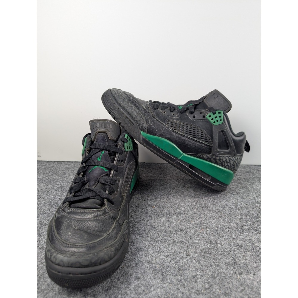 Nike Jordan Spizike Low Black Pine Green Anthracite FQ1759-003 Size 7.5 Sneakers